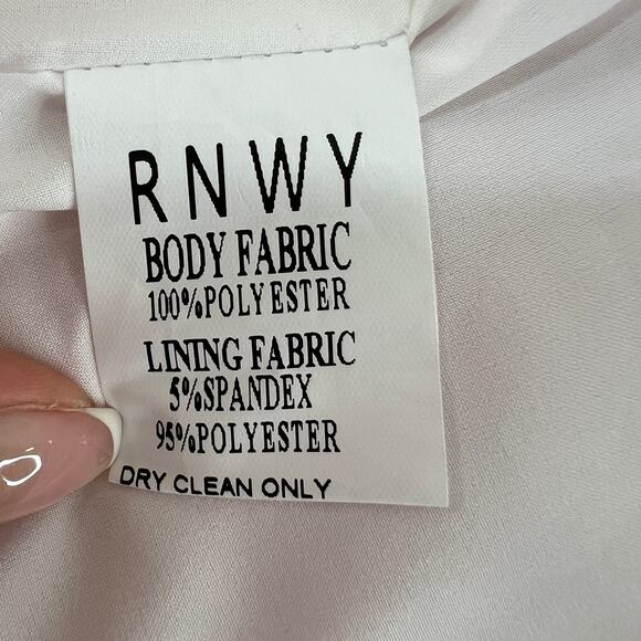 NWT RuNAWaY Malibu Midi Dress Rainbow Ombre Strapless Sequin Bodycon Size L - Picture 10 of 11